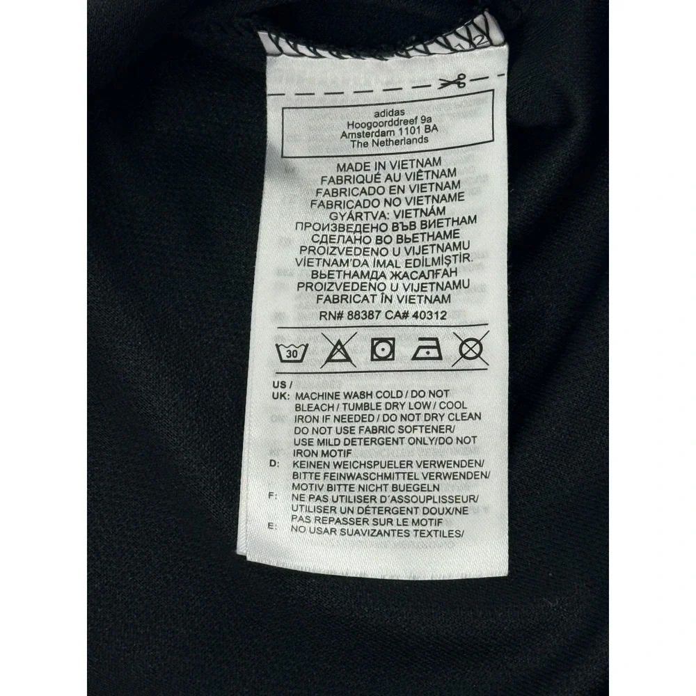 adidas AEROREADY Mens Medium Black‎ Athletic Shirt Workout Gym Training Tee